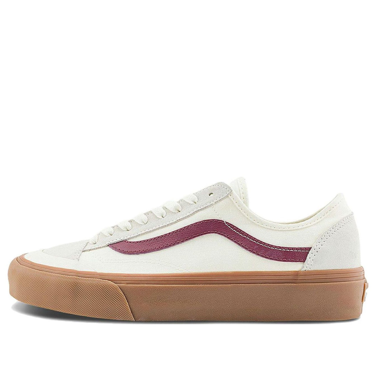Vans Style 136 Decon VR3 SF 'Marshmallow Burgundy' VN0A4BX9QJK