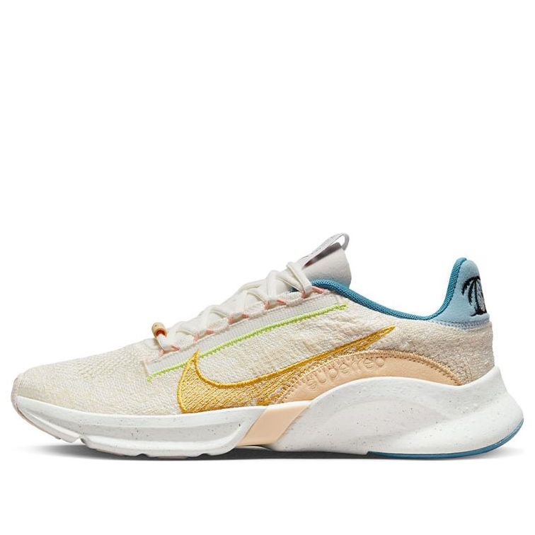 (WMNS) Nike SuperRep Go 3 Flyknit Next Nature 'Sun Club - White Sanded Gold' DV1743-171