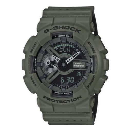 CASIO G-Shock Analog-Digital 'Green' GA-110LP-3A