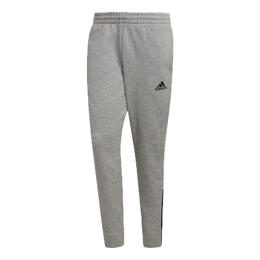 Men's adidas Dk Pt Logo Casual Running Breathable Sports Pants/Trousers/Joggers Gray H12212