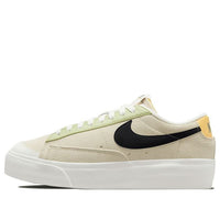 (WMNS) Nike Blazer Low Platform 'Reflective Swoosh - Light Stone' DQ0884-100