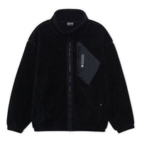 Li-Ning BadFive Logo Polar Fleece Jacket 'Black' AFDR729-4