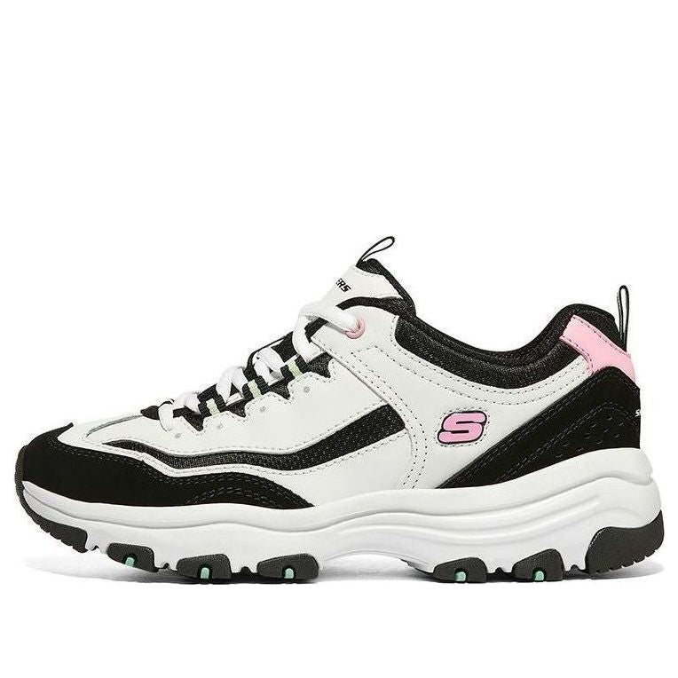 (WMNS) Skechers DLITES 1.0 'White Black Pink' 88888250-WBLM