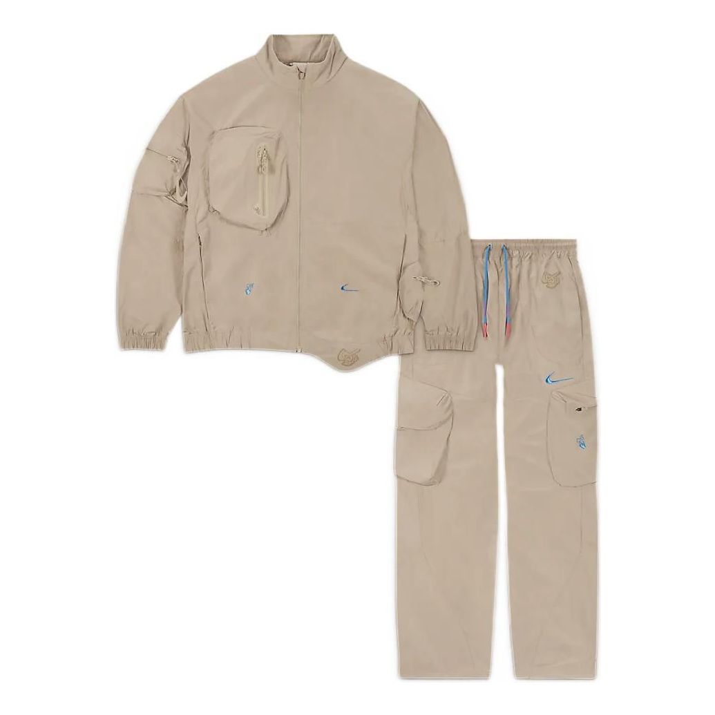 Nike x Off-White NRG Tracksuit Set Asia Sizing 'Khaki' DN1705-247