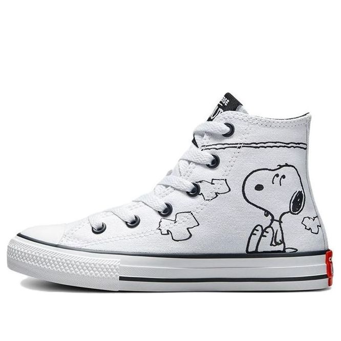 Peanuts x Converse Chuck Taylor All Star 'White Black Red' A01869C