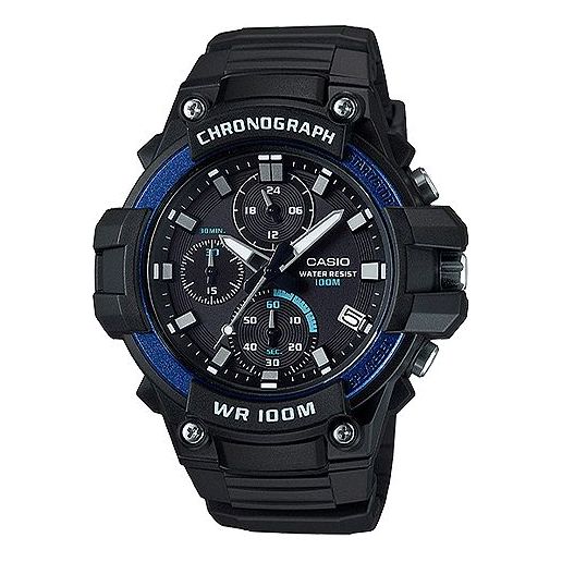 CASIO Classical Sports Waterproof Men Mens Black Analog MCW-110H-2A