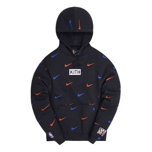 KITH x Nike New York Knicks AOP Hoodie 'Black' NKCZ1749-010