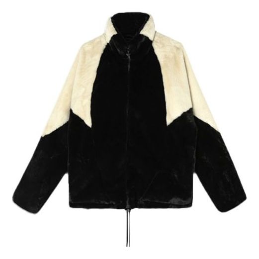adidas originals Unisex Speed Fer Color Contrast Keep Warm Jacket Coat Black HF0701