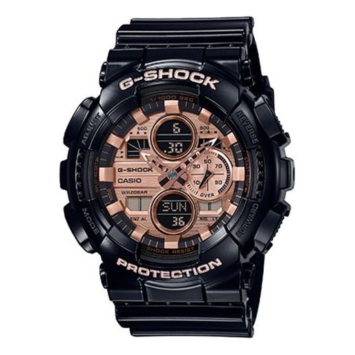 CASIO G-Shock Analog-Digital 'Black Rose' GA-140GB-1A2