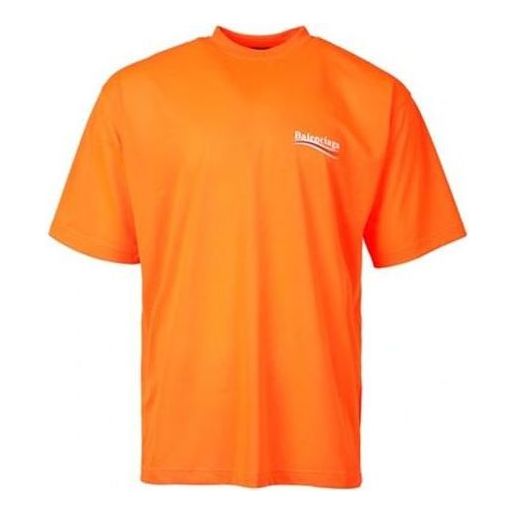 Balenciaga Political Campaign T-Shirt Large Fit 'Orange' 620967TKVE8