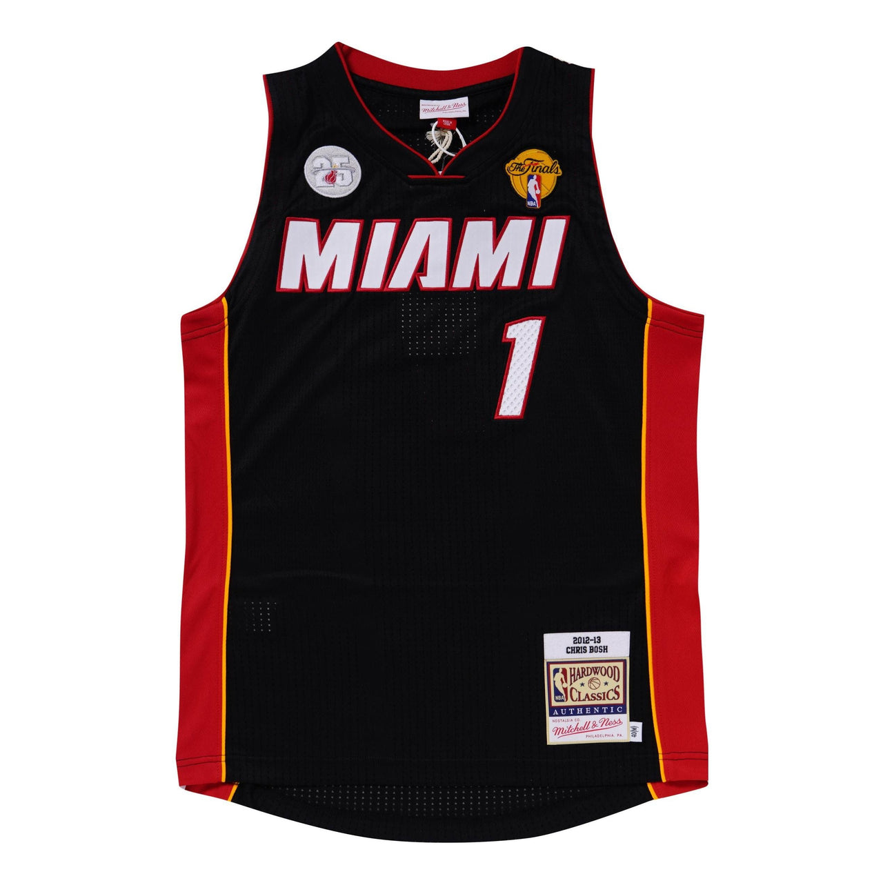 Mitchell & Ness NBA Authentic Jersey 'Miami Heat - Chris Bosh 2012-13' AJY44944-MHE12CBOBLCK