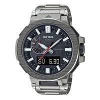 Casio Pro Trek Manaslu Analog Watch 'Black Steel' PRX-8001YT-7JF