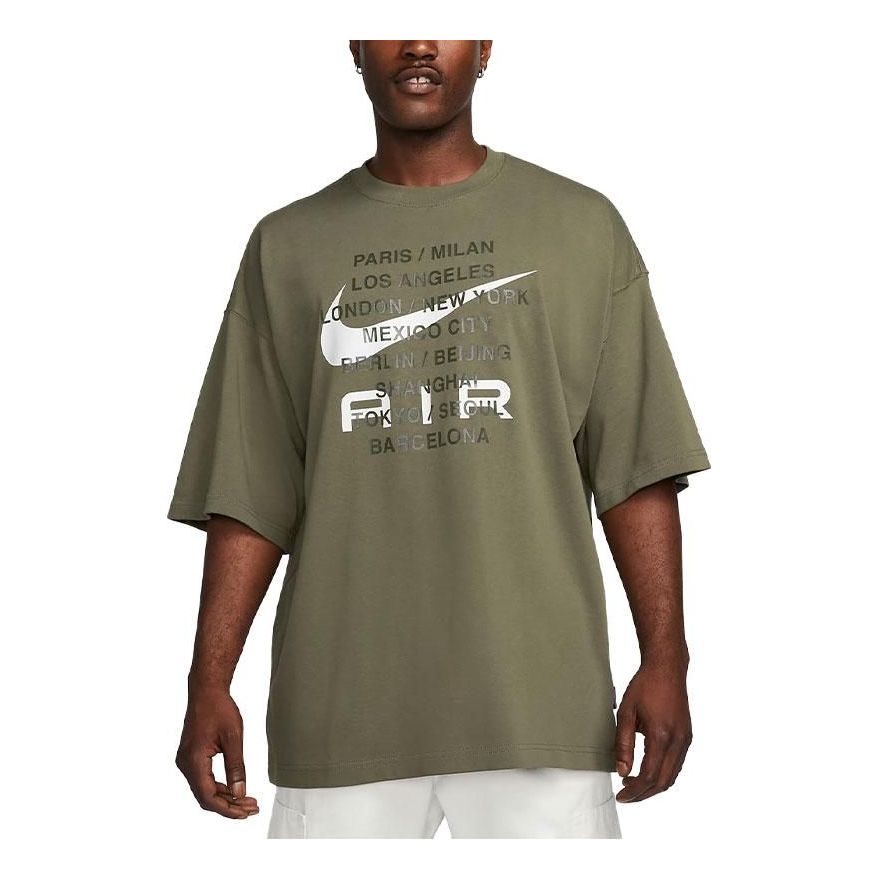 Nike Sportswear Oversize T-Shirt 'Olive' FD1250-222