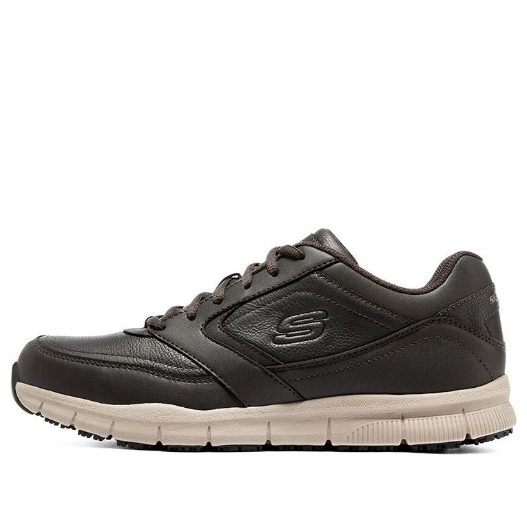 Skechers UMBRO Nacy Net Trainers 'Dark Brown' 77156-CHOC