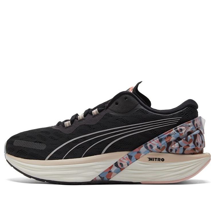 (WMNS) PUMA Maggie Stephenson x Run XX Nitro Artwork 'Black Arctic Ice' 377188-01
