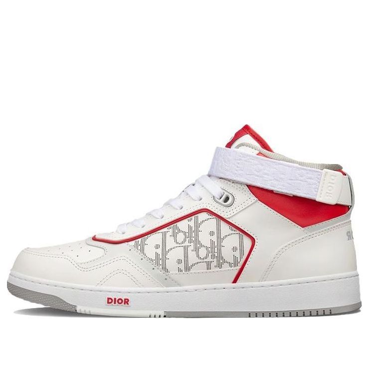 DIOR B27 High Sneaker Boots 'White Red' 3SH132ZIJ_H063