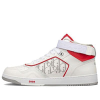 DIOR B27 High Sneaker Boots 'White Red' 3SH132ZIJ_H063