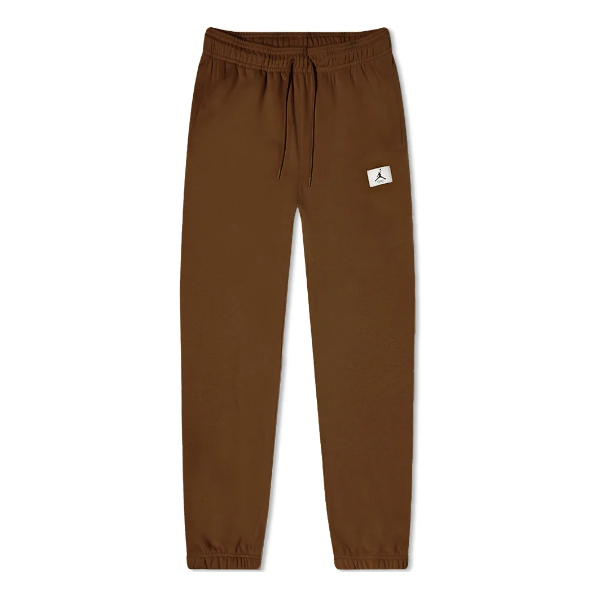 (WMNS) Air Jordan Flight Fleece Trousers 'Light Olive' DQ4607-385