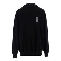 Balenciaga Barcode Crewneck Sweater 'Black' 652981TKVE61070
