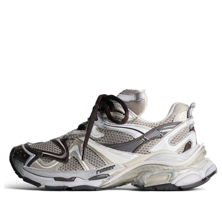 Balenciaga Runner 2.0 Sneakers 'Beige Mesh and Polyurethane' 779066W3RXP2000
