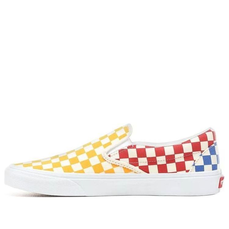 Vans Classic Slip-On 'Multicolor Checkerboard' VN0A38F7VLV