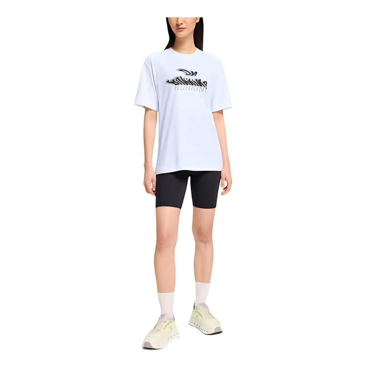 (WMNS) On Running Club-T Flow T-Shirt 'White' 1WE11630069