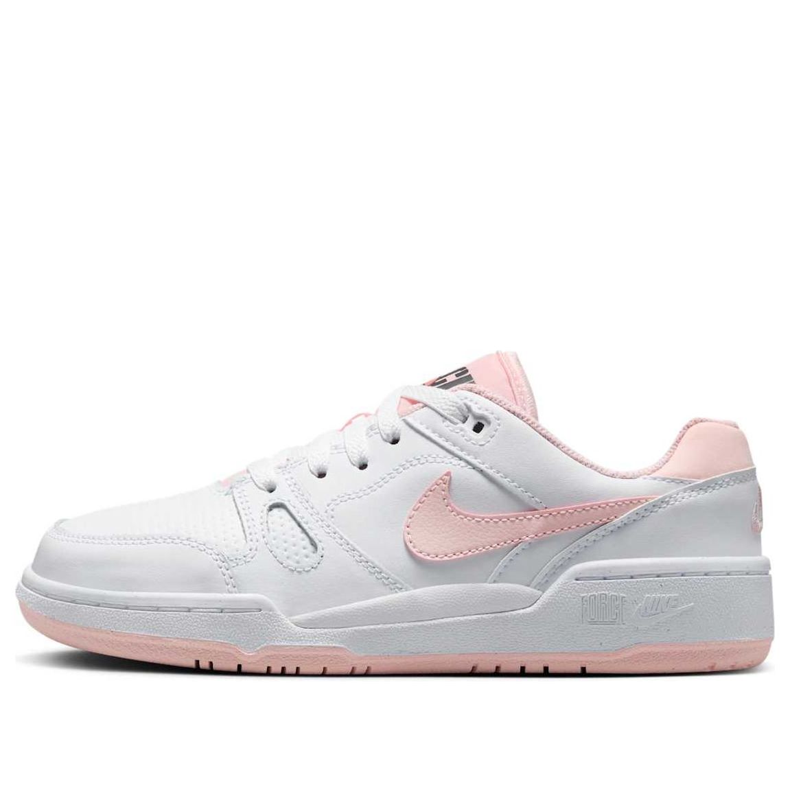 (GS) Nike Full Force Low 'White Bright Mango Black Echo Pink' FV5929-107