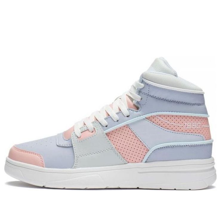 (WMNS) Li-Ning WeiWu High Top Shoes 'Blue Pink' ABCS098-3