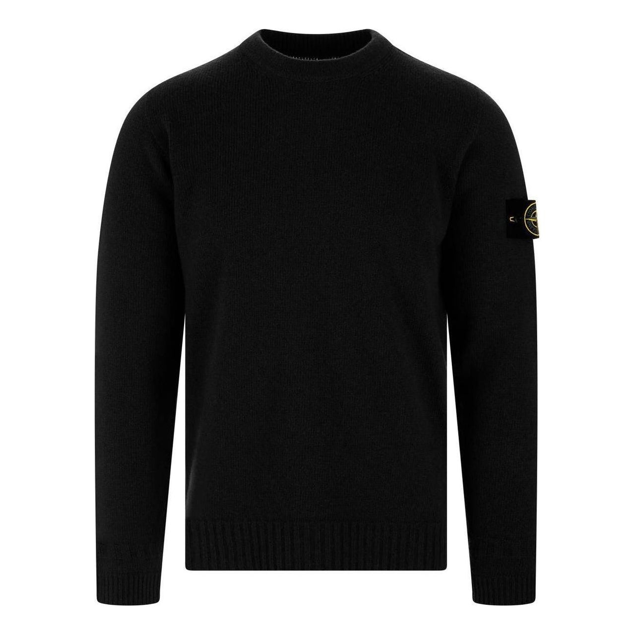 STONE ISLAND Knitted Sweatshirt 'Black' 7715524A3-V0029