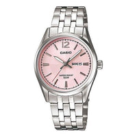 CASIO Female DRESS Japan / South Korea Fashion Waterproof Pink Analog LTP-1335D-5AV