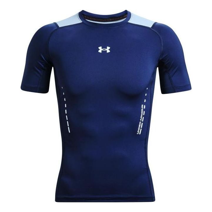 Under Armour HeatGear Vent Comp Tee 'Blue' 1370657-415