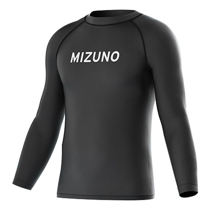 Mizuno Long Sleeve Swimsuit 'Black' N2CA3109