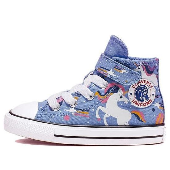 (TD) Converse Chuck Taylor All Star High Hook and Loop 'Unicons' 765473C