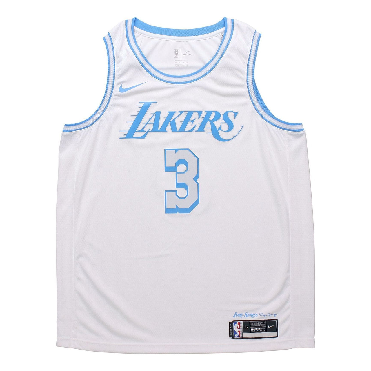 Nike NBA Anthony Davis Los Angeles Lakers 2020/21 City Edition Swingman Jersey #6 CN1737-101