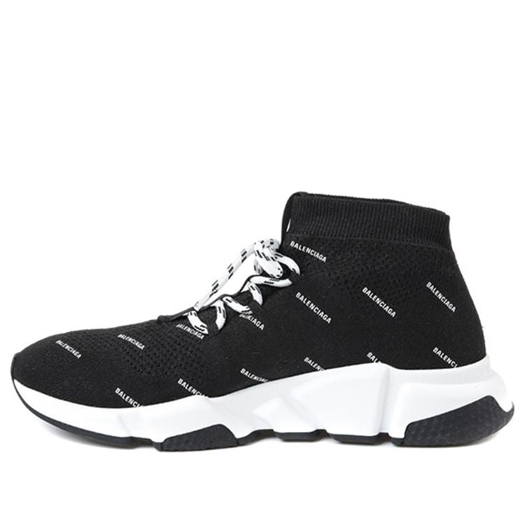 Balenciaga Speed Lace-Up 'All Over Print - Black' 530358W1HP11006
