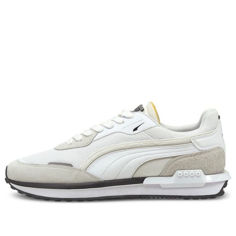 PUMA City Rider 'B&W - White Black' 382046-02