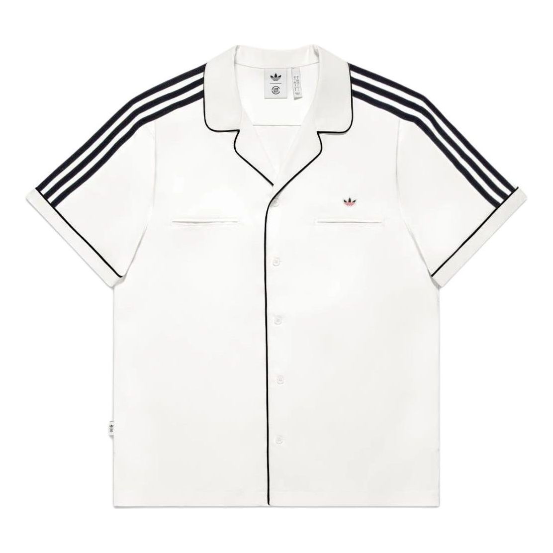 adidas x CLOT Bowling Shirt Asia Sizing 'White' IY8685