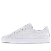 (WMNS) PUMA x Clyde Perforated Trapstar Shoes 'White' 364714-03