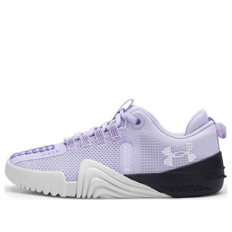 (WMNS) Under Armour Tribase Reign 6 'Purple Black White' 3027342-500