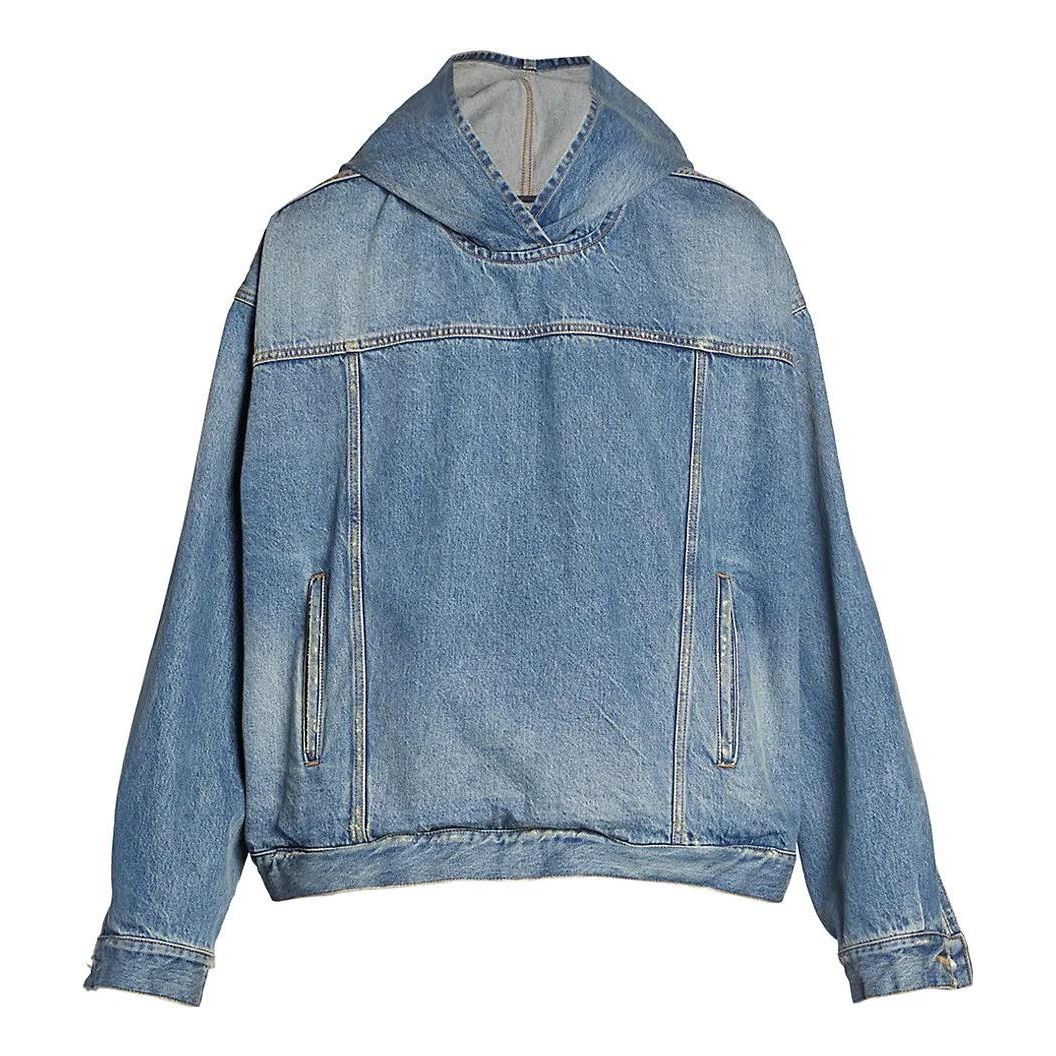 Balenciaga Pull-Over Jacket 'Blue' 719313TNW014268