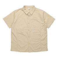 PUMA Classics Oversized Short Sleeve Polo Shirt 'Beige' 533739-12