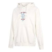 (WMNS) PUMA Oversized Graphic Hoodie 'White' 537633-99