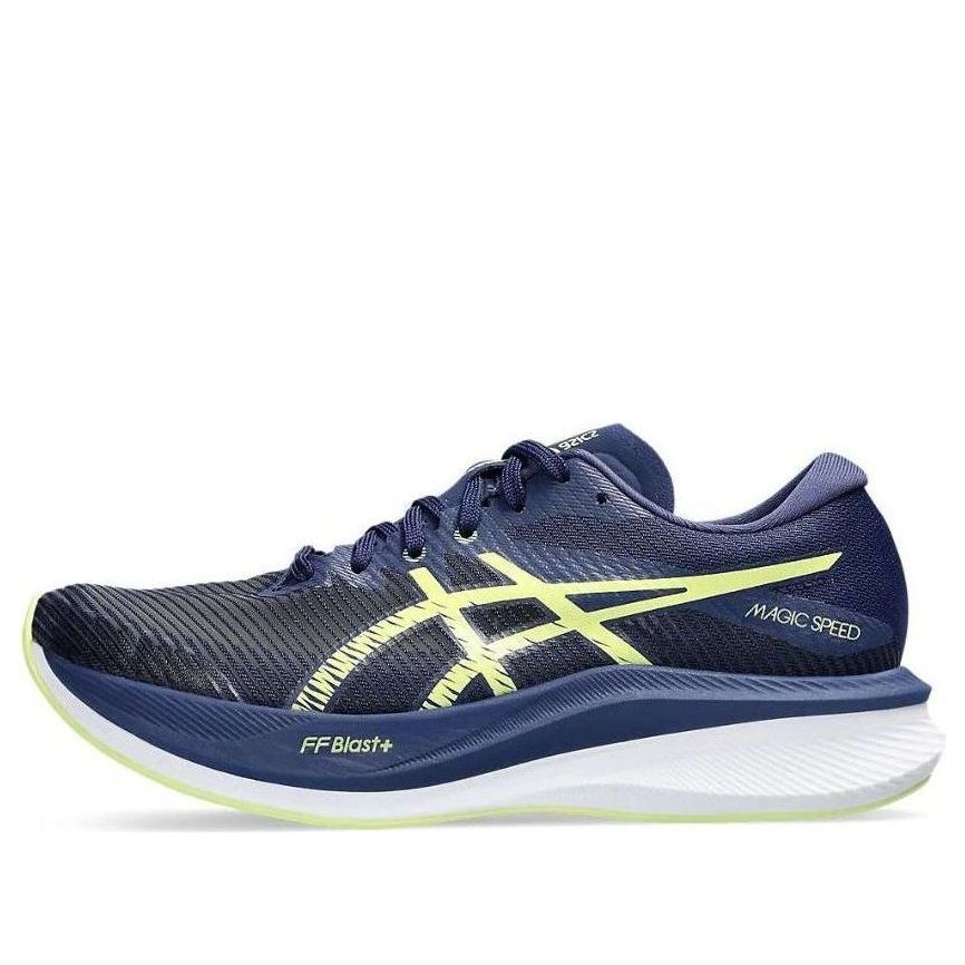 (WMNS) ASICS Magic Speed 3 'Illusion Blue Glow Yellow' 1012B518-400