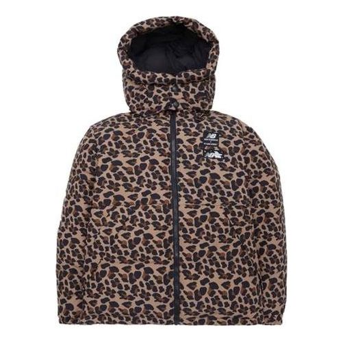 New Balance x Tyakasha Leopard Print Jacket 'Brown Black' NPA4N421-MIX