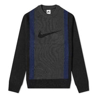 Nike SB Crew Knit Sweater Black & Dark Smoke Grey DD0578-010