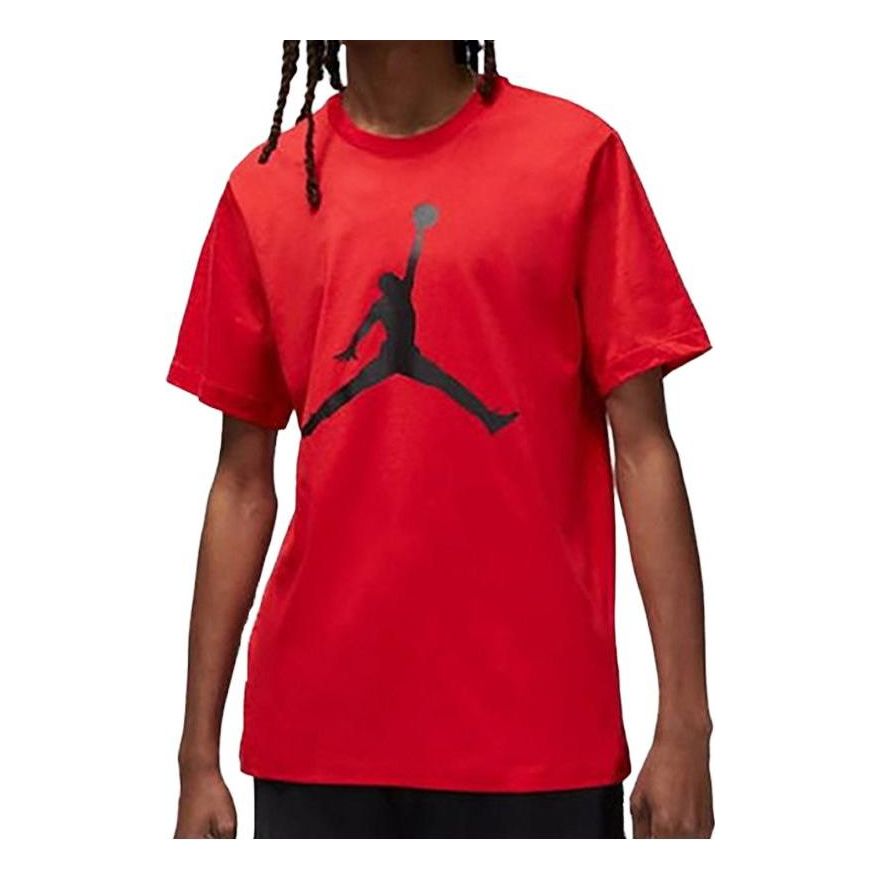 Air Jordan Jumpman Logo T-shirt 'Red Black' CJ0922-612