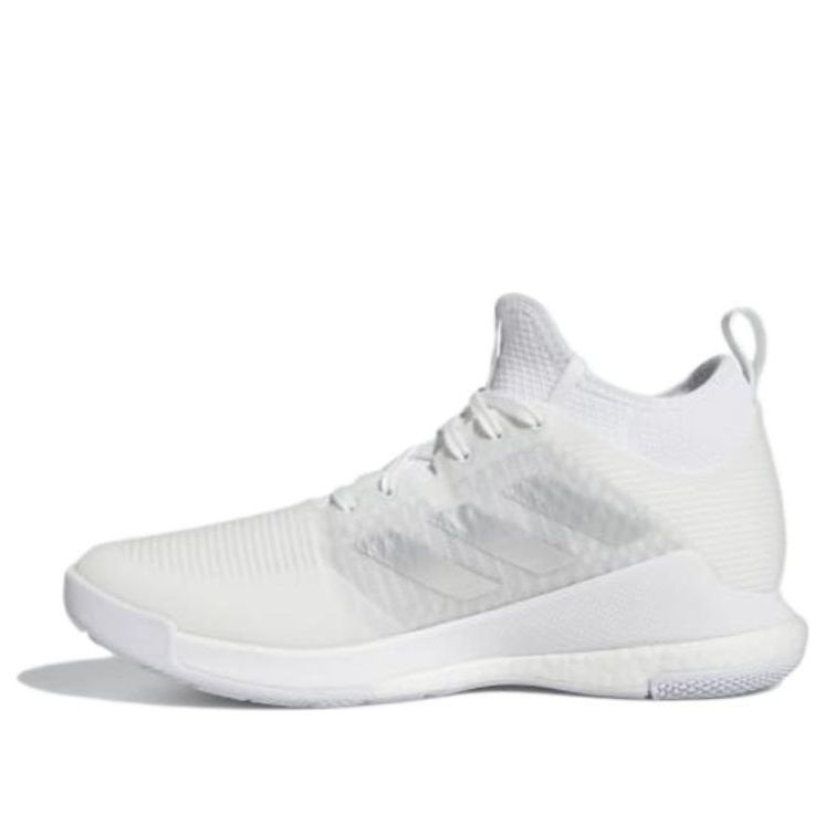 (WMNS) adidas Crazyflight Mid 'White Silver Metallic' 2023 HQ3491