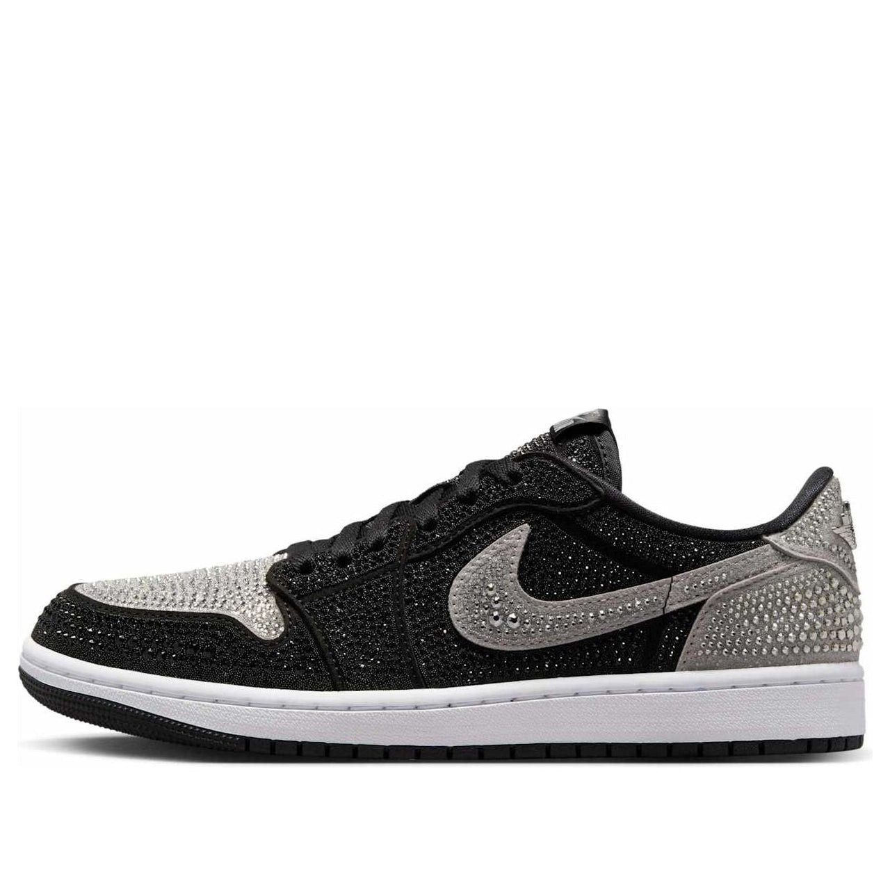 (WMNS) Air Jordan 1 Retro Low OG x Swarovski 'Stealth' HM9208-001