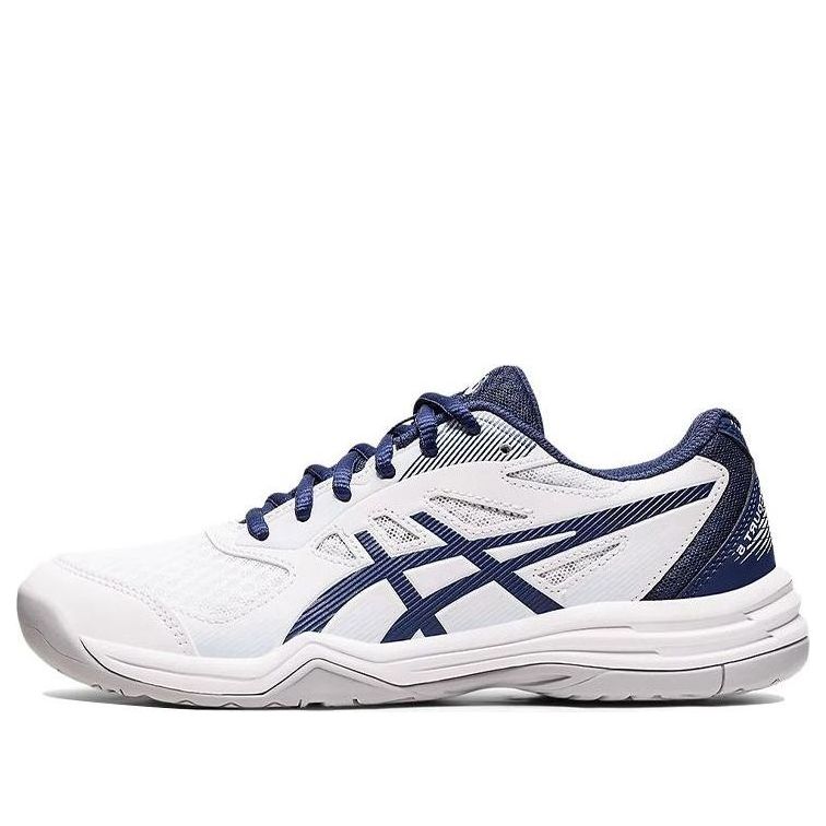 (WMNS) ASICS Upcourt 5 'White Deep Ocean' 1072A088-100