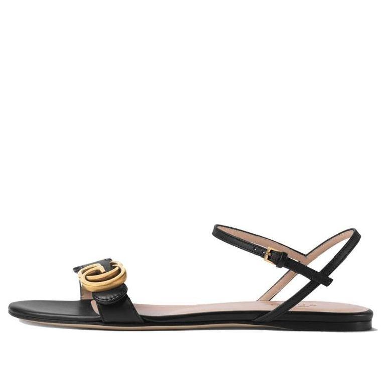 (WMNS) Gucci G Sandals 'Black' 524631-A3N00-1000